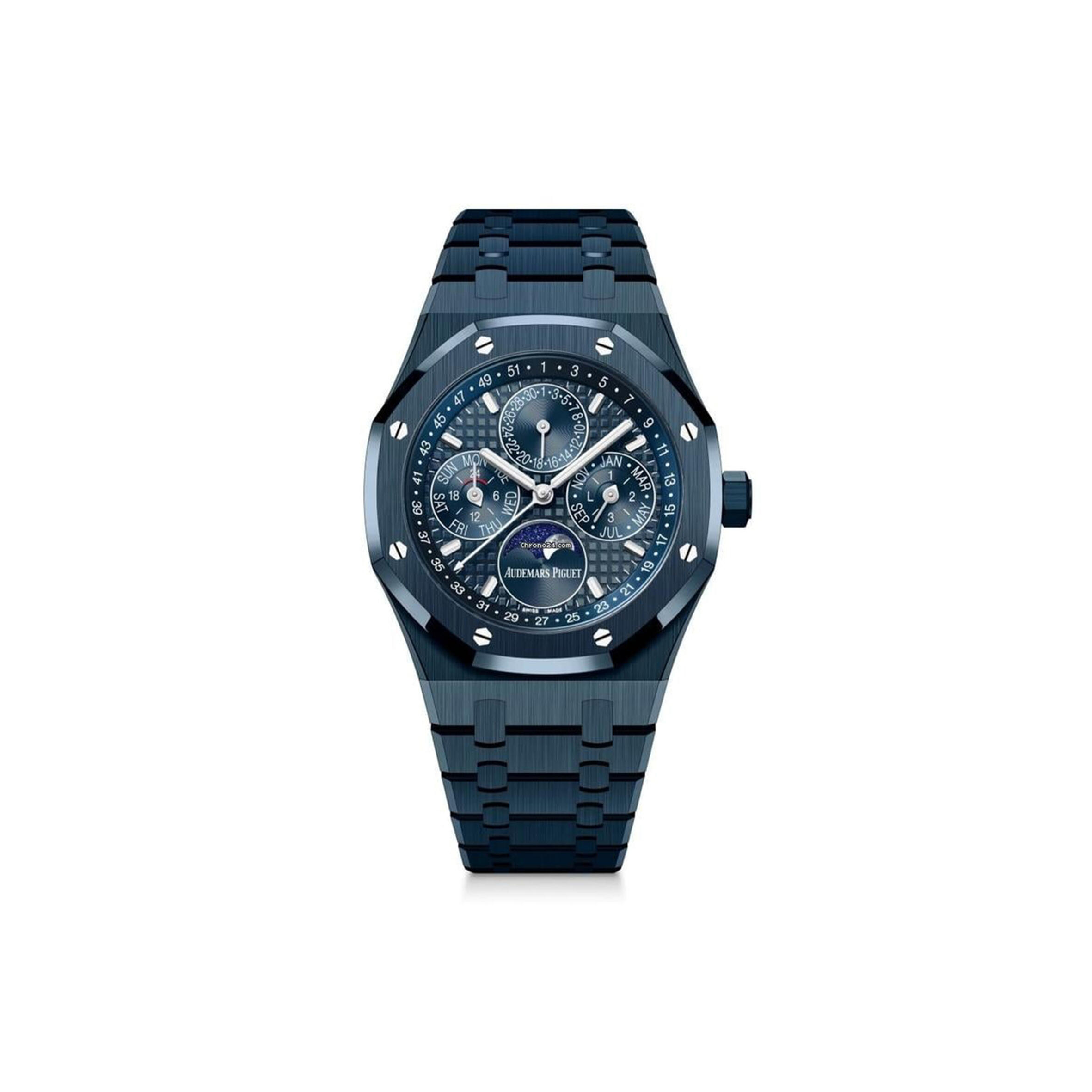 audemars P1g*etaudemars P1g*et cloud night blue 50 ceramic perpetual calendar 41mm 26674cd.oo.1225cd.01